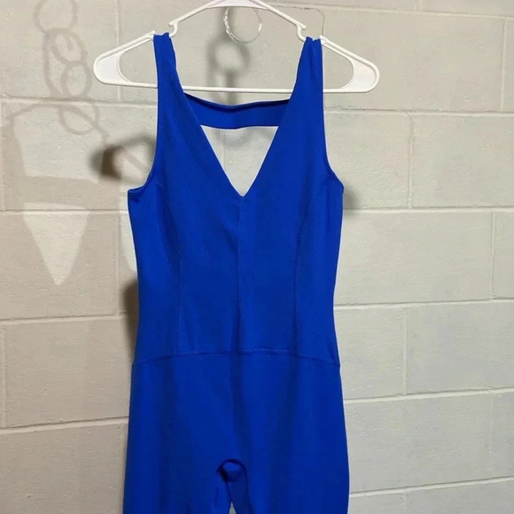Free People Movement Never Better One-Piece Jumpsuit S in Electric Cobalt NWOT - Picture 4 of 11